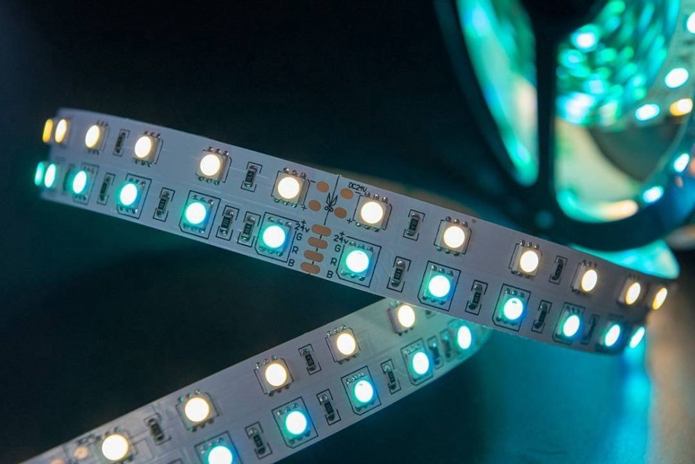 Светодиодная Лента SWG SWG5120-24-28.8-RGBWW-M IP20 5м RGB, Теплое ...