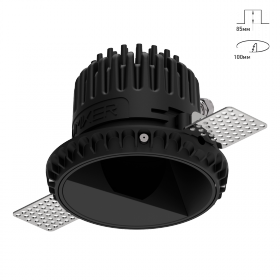 Светильник SWG Combo 2.0 Wallwasher Power 14Вт Черный, под Шпатлевку / СВГ...