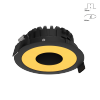 Светильник SWG Combo 2.0 Magnet с Желто Золотой Накладкой Slim 10Вт Черный, Пружинный / СВГ