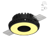 Светильник SWG Combo 2.0 Magnet с Бледно Золотой Накладкой Slim 10Вт Черный, под Шпатлевку / СВГ...