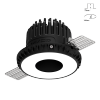 Светильник SWG Combo 2.0 Magnet с Серебряной Накладкой Power 14Вт Черный, под Шпатлевку / СВГ...