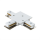 Соединитель T-Образный Однофазный для Встраиваемого Трека Lightstar BARRA 501136 Белый, Металл, Пластик / Лайтстар