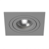 Светильник Встраиваемый Lightstar INTERO 16 QUADRO GU10 i51909 Серый, Металл / Лайтстар