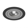 Светильник Встраиваемый Lightstar INTERO 16 ROUND GU10 i61709 Черный, Серый, Металл / Лайтстар