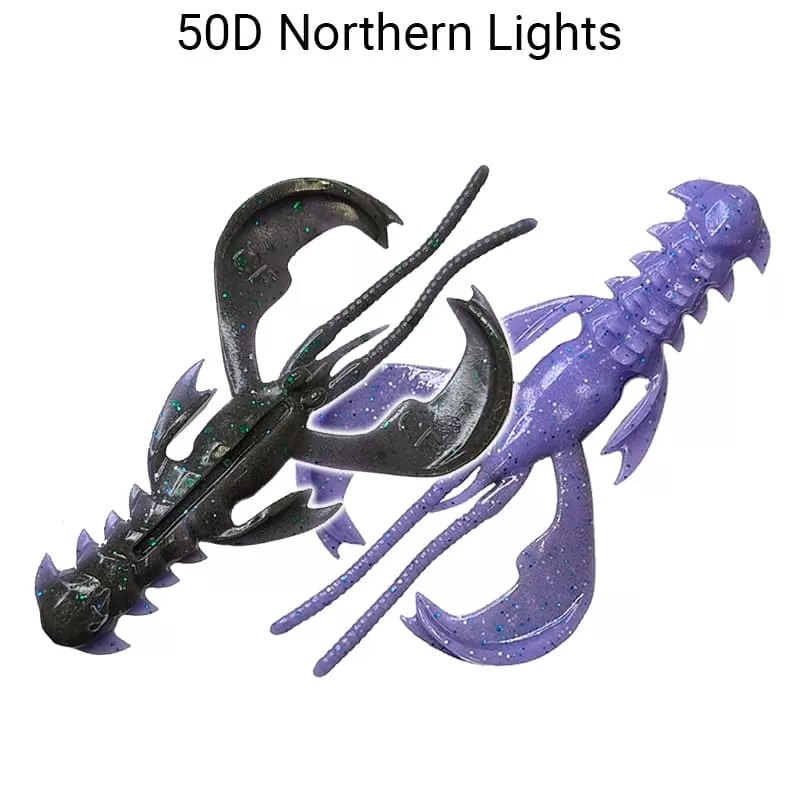 Приманка Crazy Fish Nimble, цвет 50d - Northern Lights