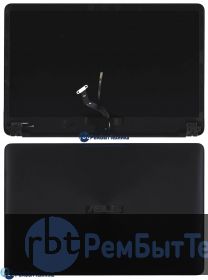 Крышка  Asus Zenbook UX550GE FHD черная для ноутбука