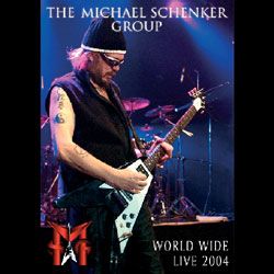THE MICHAEL SCHENKER GROUP (ex-UFO) - World Wide Live 2004 DVD