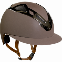 Шлем (жокейка) Suomy Helmet Apex Chrome Lady Brown Matt
