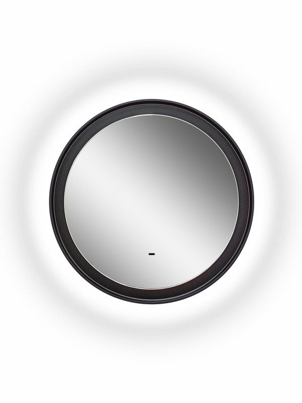 Зеркало Континент Planet black Led D 600 с бесконтактным сенсором ЗЛП623