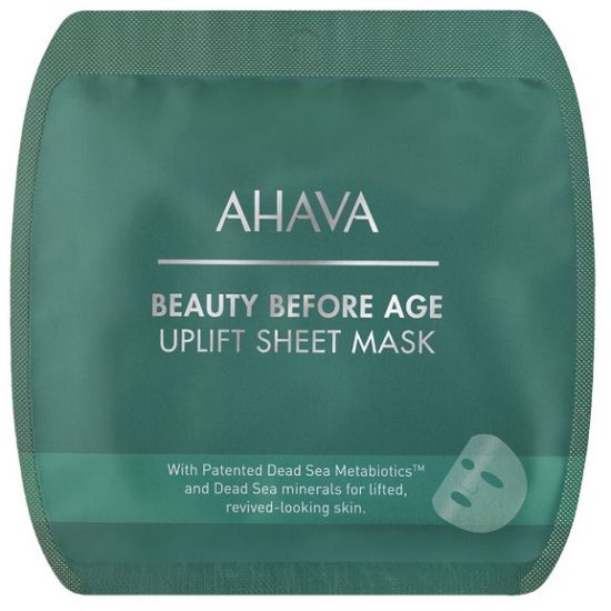 Ahava Beauty Before Age Тканевая маска для лица с подтягивающим эффектом 1 шт