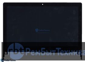 Модуль (Матрица, экран, дисплей + тачскрин)  Lenovo IdeaPad Flex 2 14 FHD черный с рамкой