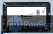Модуль (Матрица, экран, дисплей + тачскрин)  Asus Transformer Book T200 T200TA черный с рамкой