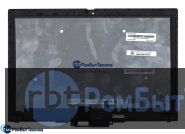 Модуль (Матрица, экран, дисплей + тачскрин)  Lenovo ThinkPad X13 Yoga Gen 1 черный с рамкой