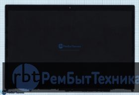 Модуль (Матрица, экран, дисплей + тачскрин)  Lenovo IdeaPad Flex 5 15 черный с рамкой