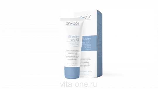 ONCOS BB Cream Tone 01 (Онкос ВВ крем с маслом Ши тон 01) 40 мл