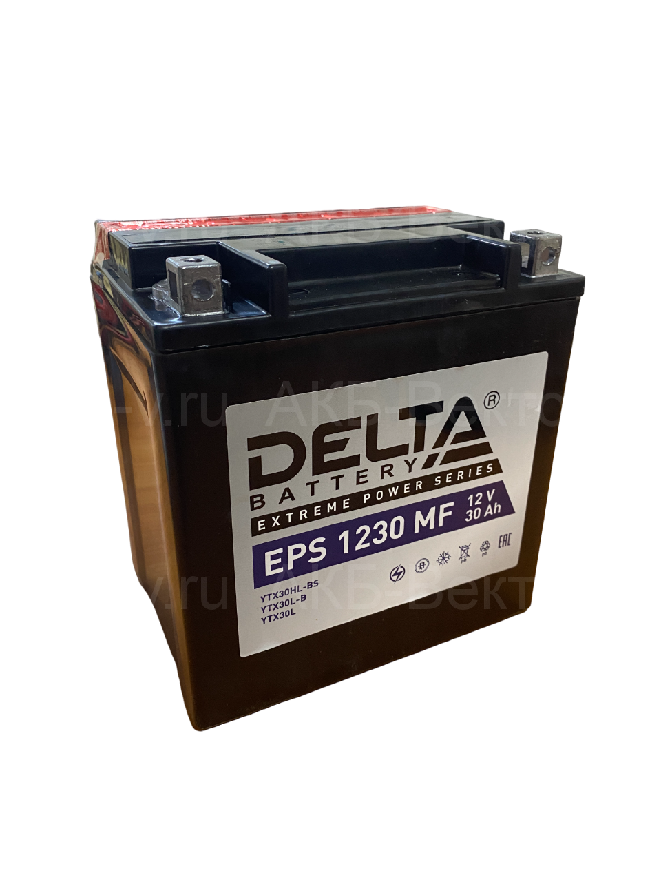 АКБ Delta EPS 1230 MF (30Ач 400А) YTX30L-BS не активирован
