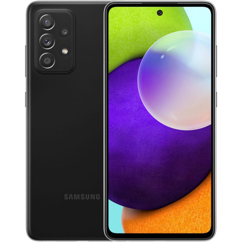 Смартфон Samsung Galaxy A52 8/256GB RU,черный