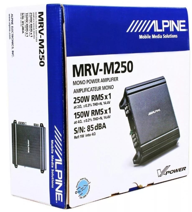 Alpine mrv m250. M mono Box усилитель. Alpine Electronics.