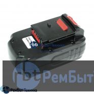 Аккумулятор для PORTER-CABLE (p/n: PC18B, PC18BLEX), 2.5Ah 18V Ni-Mh