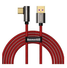 Кабель USB-Type-C BASEUS Legend series,2м,3А,красн