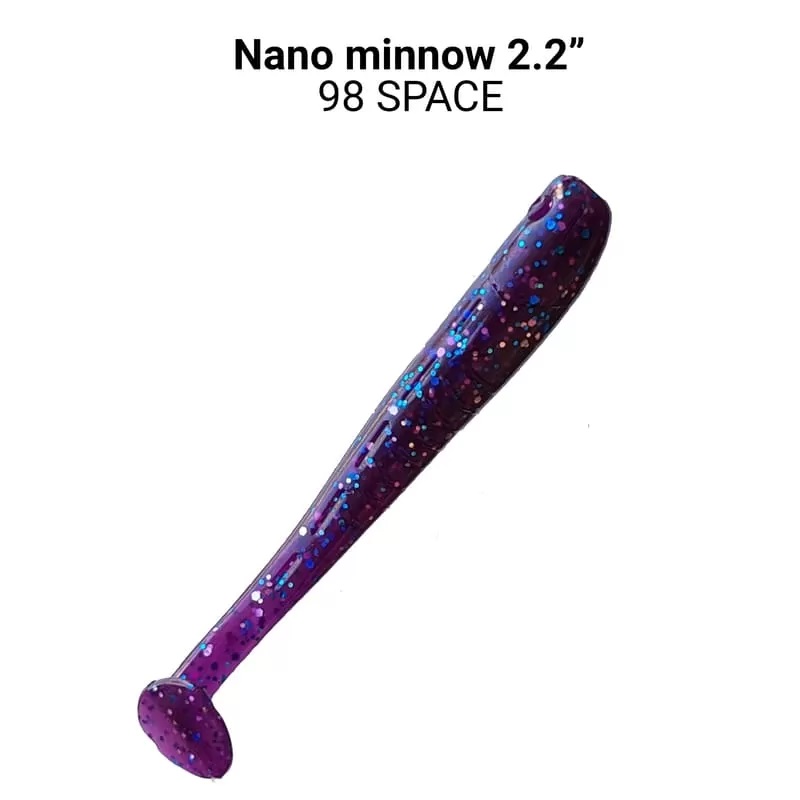 Приманка Crazy Fish Nano minnow 2.2, цвет 98 - Space
