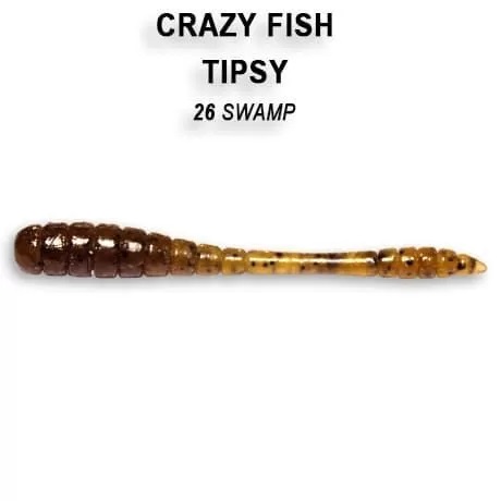 Приманка Crazy Fish Tipsy 2, цвет 26 - Swamp