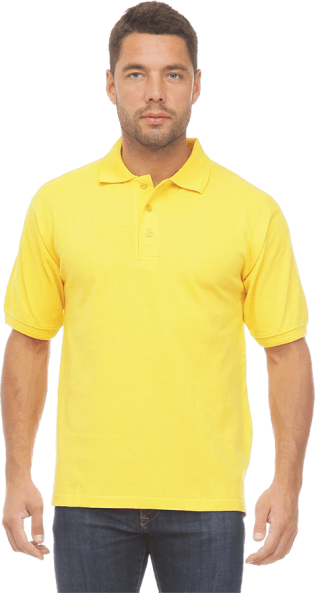 Рубашка поло, желтая  (Бел 543.04)