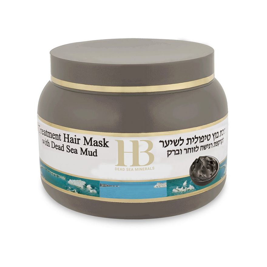 Лечебная маска для волос с грязью Мёртвого моря Health & Beauty (Хелс энд Бьюти) 250 мл