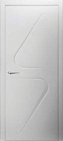 Межкомнатная Дверь Эмаль Verda Квест 3 RAL9003, Глухая  2000*600, 2000*700, 2000*800, 2000*900 мм / Верда