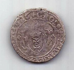 1 грош 1626 Данциг Гданьск Польша