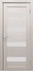 Межкомнатная Дверь Verda Х-8 Лиственница Белая со Стеклом Гранит Прозрачный / Верда