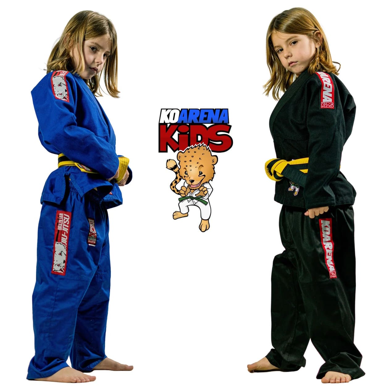 Детское кимоно Koarena Chita V2 Black-Blue