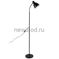 Торшер напольный под лампу UML-T701 E27 BLACK 60W с регулировкой наклона механический выключатель черный ТМ Uniel