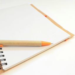 эко блокноты с ручкой