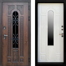 Дверь входная Termo-door Лацио 3К Винорит Дуб / Бежевый матовый