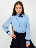 Блузка для девочки SP0301 [голубой]