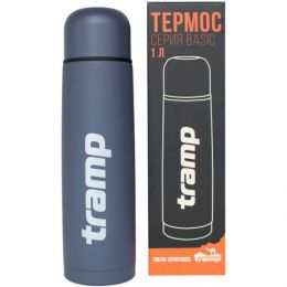 Термос Tramp 1 л серый TRC-113