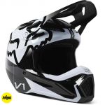 Fox V1 Leed Black/White шлем внедорожный