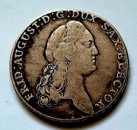 1 талер 1783 Саксония XF Германия