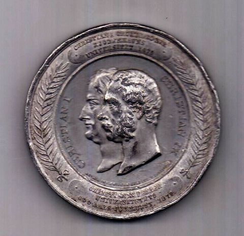 медаль 1879 года XF Дания