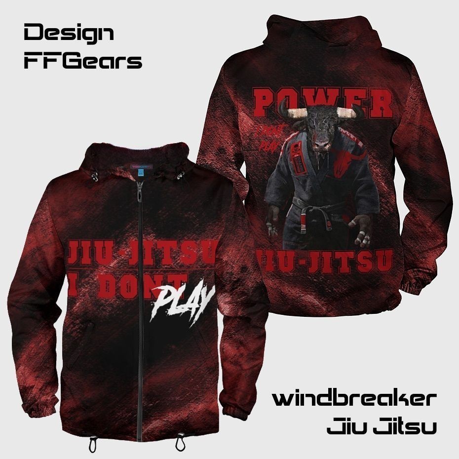 Ветровка FFG Jiu Jitsu I Dont Play