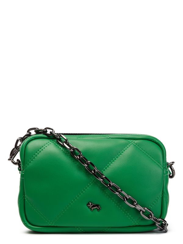 Зеленая кожаная сумка LABBRA LIKE LL-HF3997 green