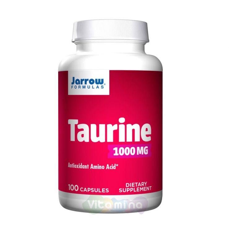 Jarrow Formulas Таурин Taurine 1000 мг, 100 капс
