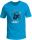 Футболка "Seattle Kraken Mascot" печать (подростковая), голубая