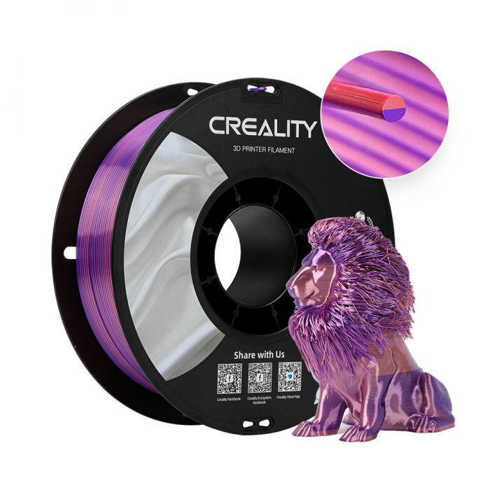 PLA Пластик для 3Д принтеров CREALITY CR-Silk 1.75mm 1кг