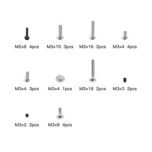 Комплект винтов для 3D принтера Ender-6