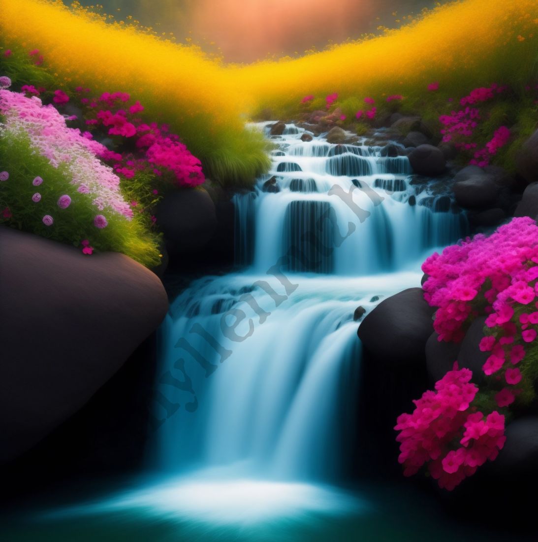 Косметическая отдушка  Цветочный водопад