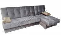Угловой диван на металлокаркасе, мягкая мебель.