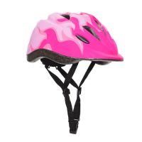 Шлем детский RGX Flame розовый с регулировкой размера, размер (50-57)