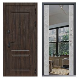 Входная дверь  Command Doors Шале 3Z Бетон молочный металлическая